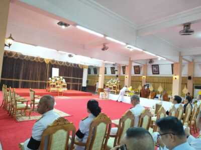 สตจ.นครศรีฯ เข้าร่วมพิธีบำเพ็ญกุศลสัตตมวาร ฯลฯ